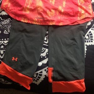 Large women’s under Armour workout outfit